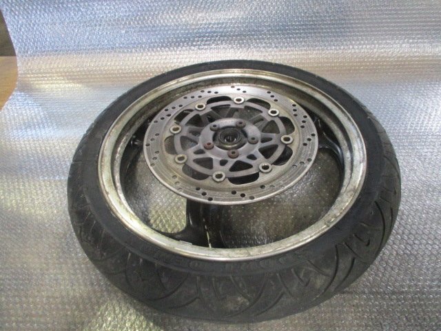 A7AF08 バリオス 250 フロントホイール ZR250A S ジャンク