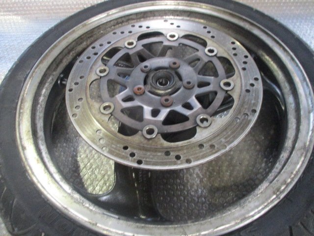A7AF08 バリオス 250 フロントホイール ZR250A S ジャンク