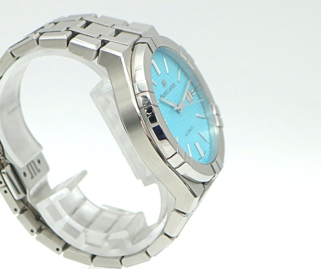 【1円】 モーリス?ラクロア アイコン オートマティック サマーエディション AI6008-SS00F-431-C MAURICE LACROIX 自動(dòng)巻き z25-1367中古