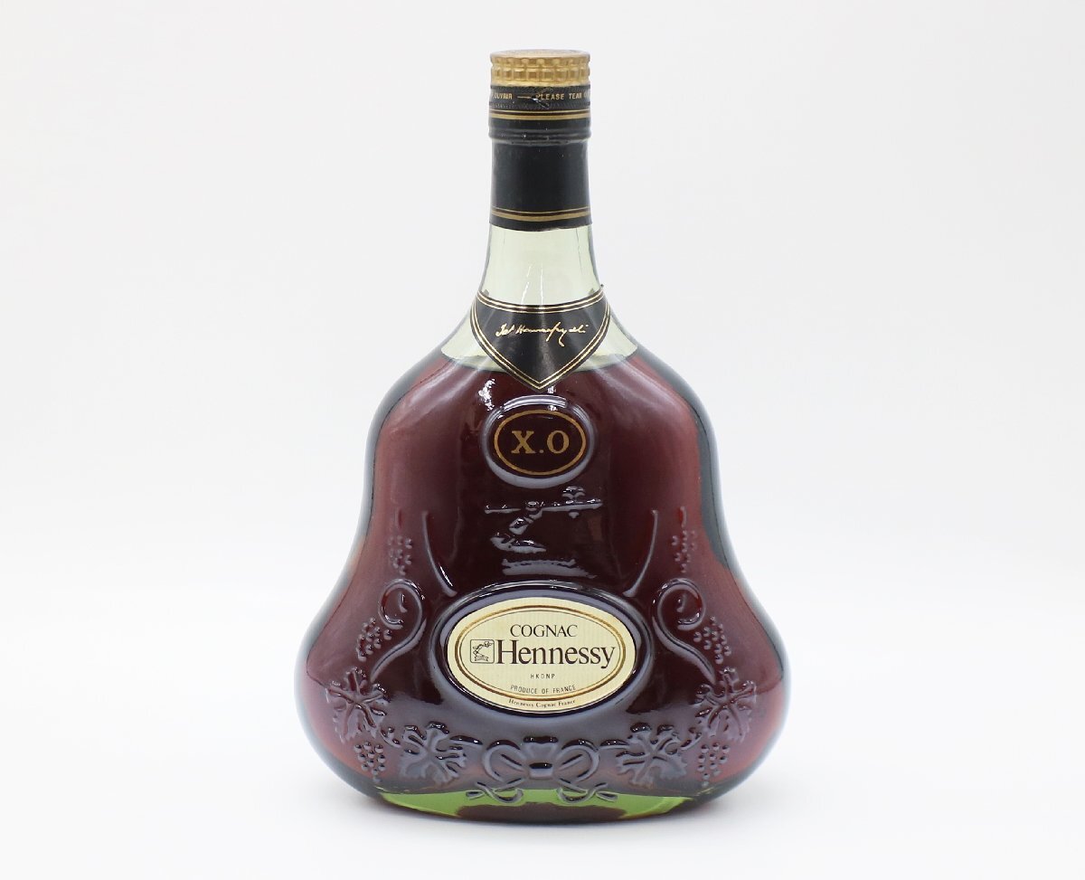 1円【未開栓】ヘネシー XO 金キャップ 700ml 40％ グリーン