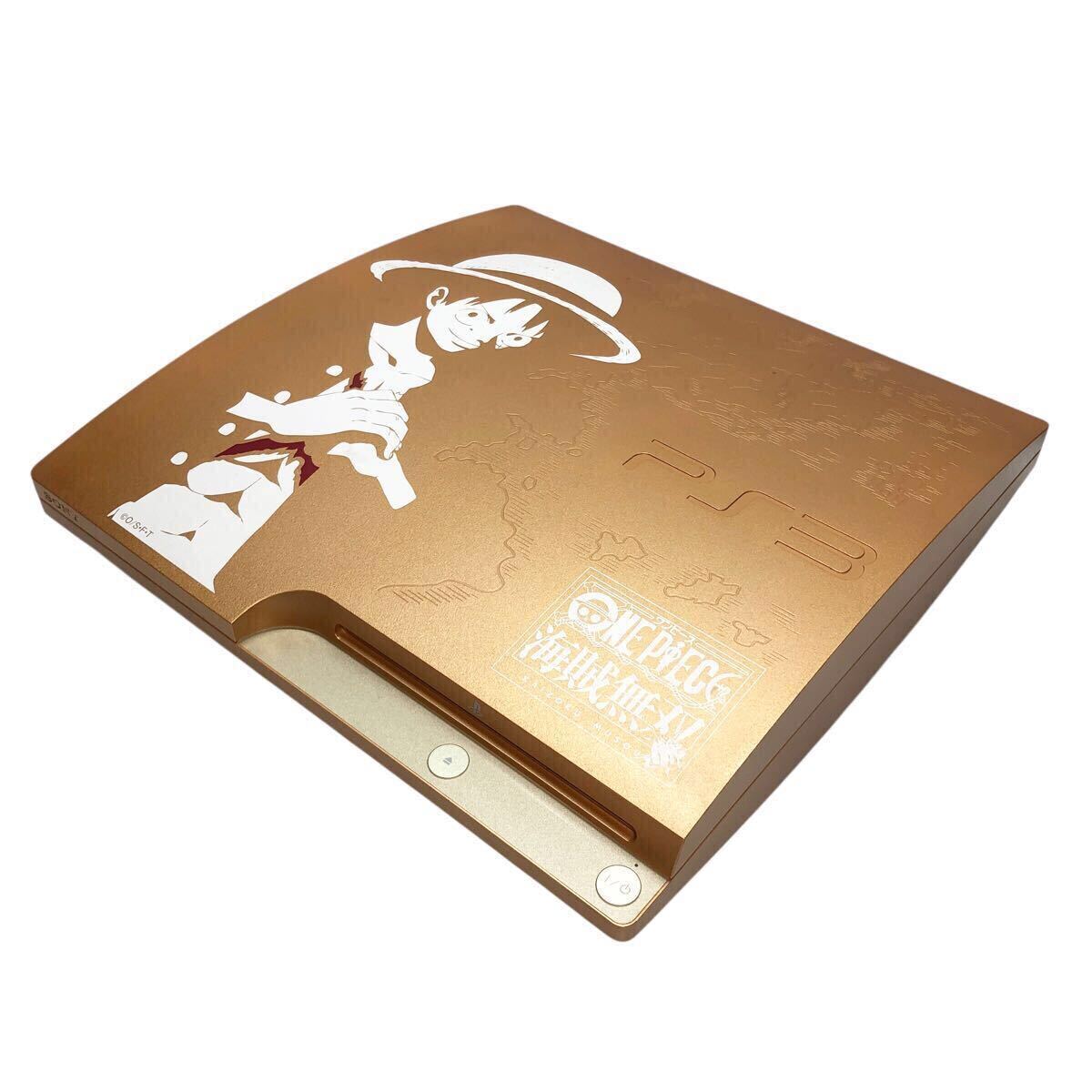 [ превосходный товар ] PlayStation3 PS3 One-piece море . единственный в своем роде Gold выпуск модель корпус CECH-3000B