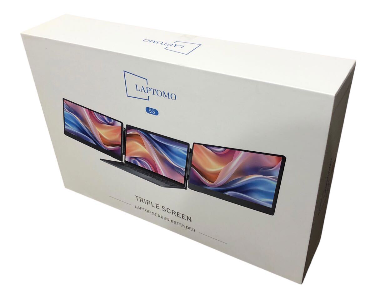 Laptomo S3 ノートパソコン デュアルモニタートリプルスクリーン 14インチ FHD 1080P