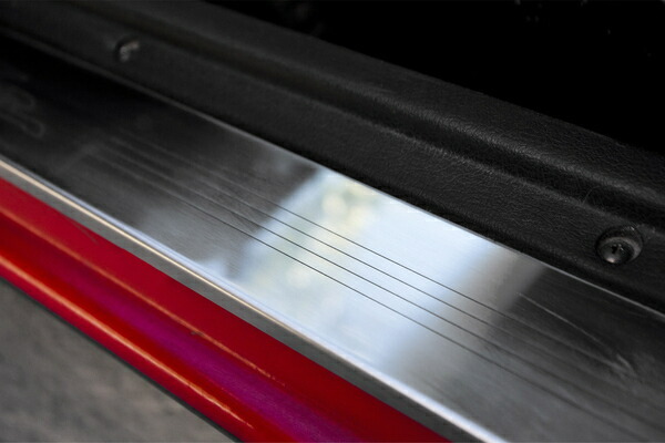 Jass Performance ジャスパフォーマンス スカッフプレート ステンレスミラーポリッシュ ユーノスロードスター NA6CE NA8C_画像4