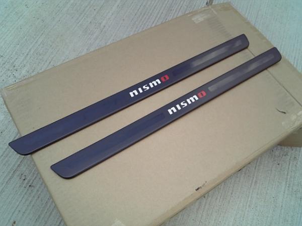 日産純正 F15 ジューク nismo専用 キッキングプレート 新品 JUKE ニスモ