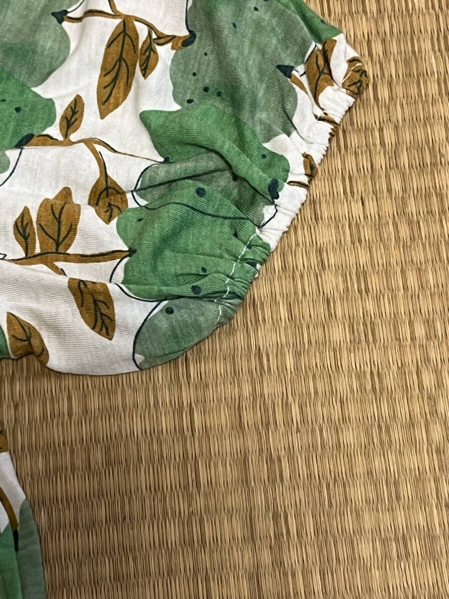 bianca maria ビアンカマリア 半袖Tシャツ サイズM 青りんご柄_画像4