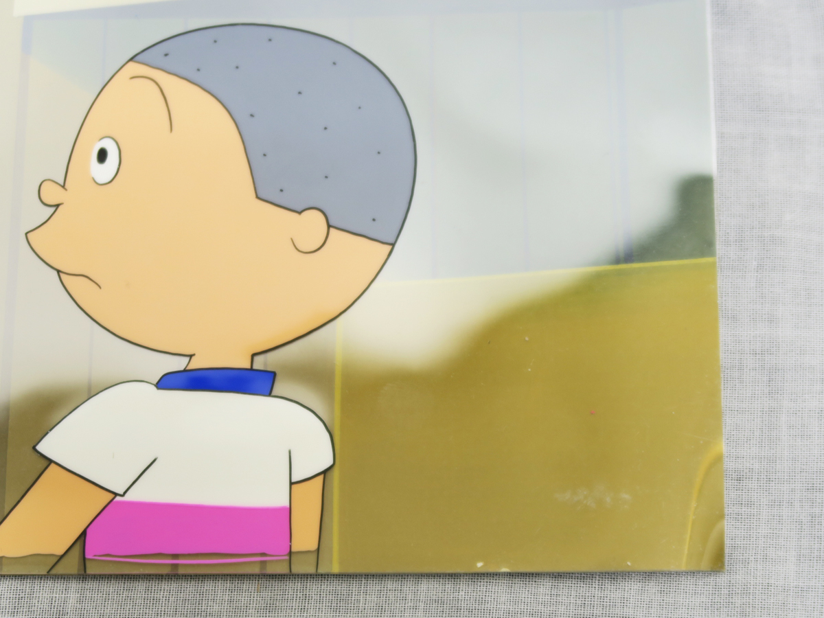 561 長(zhǎng)谷川町子美術(shù)館 購(gòu)入 セル畫(huà) サザエさん カツオ