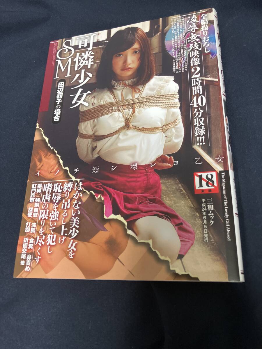 （202）可憐少女SM 田辺莉子の場(chǎng)合 平成24年6月発行 未開(kāi)封DVD付（全編撮りおろし2時(shí)間40分）緊縛 浣腸 食糞 肛門診療 採(cǎi)便 三和出版
