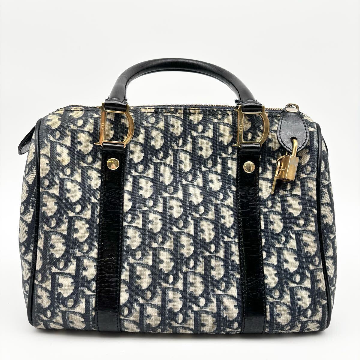 ヴィンテージ】ディオール Dior トロッター ミニボストンバッグ