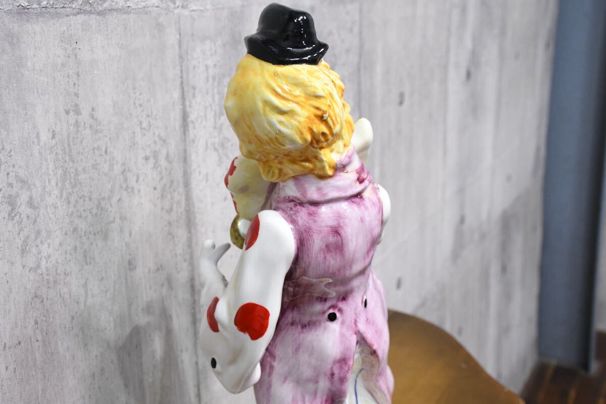 EEK22 イタリア製 ピエロ フィギュリン 高さ54cm 陶磁器人形