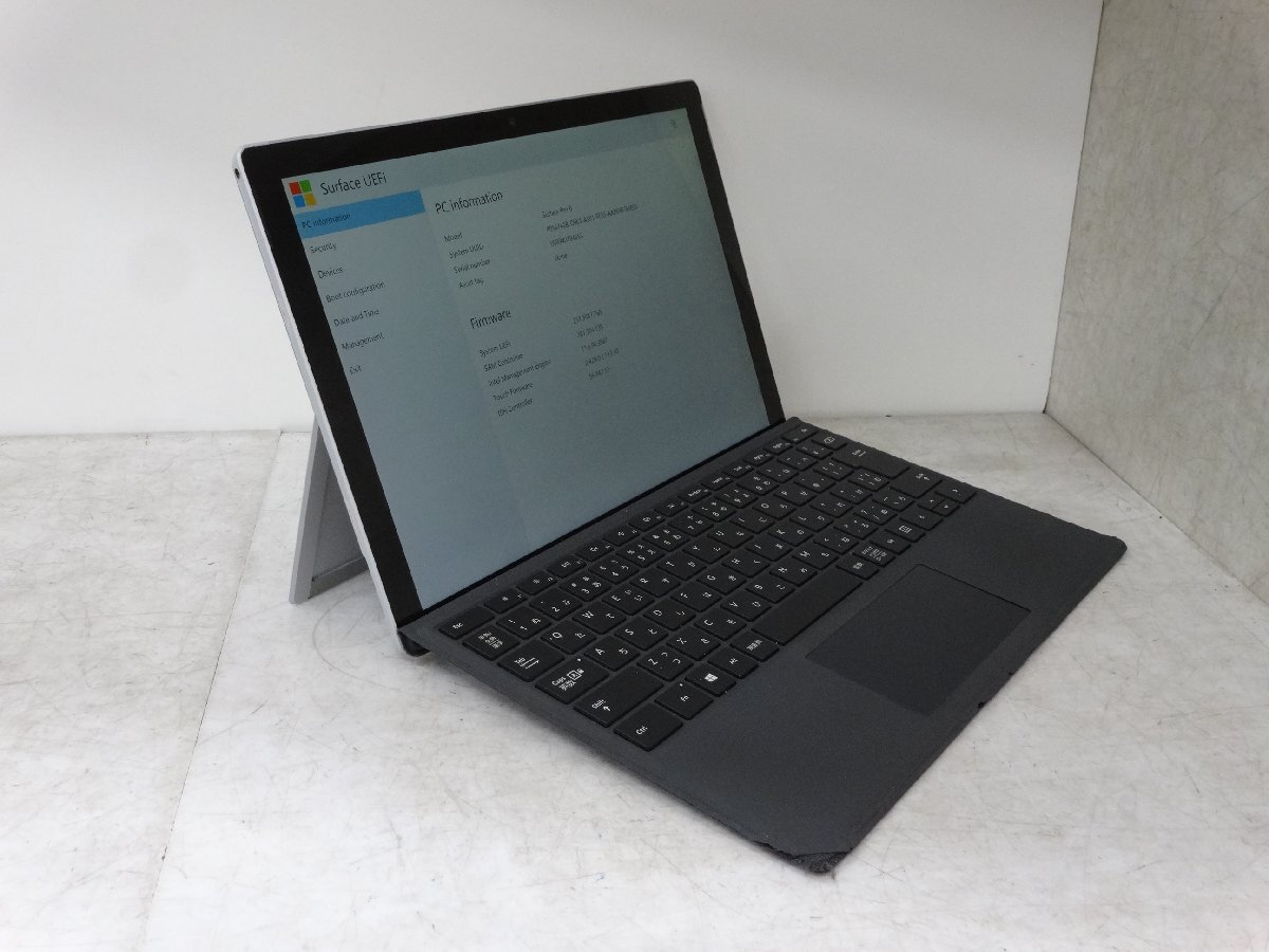 Microsoft Surface Pro6 1796 128GB（CPU不明）OS無し ジャンク D51362