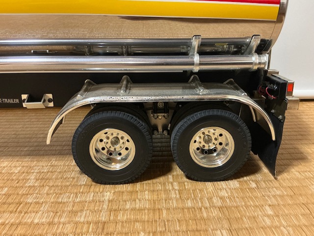 タミヤ　1/14 トレーラー 　SHELL　タンクローリー タミヤ 1/14 Shell タンクローリー トレーラー