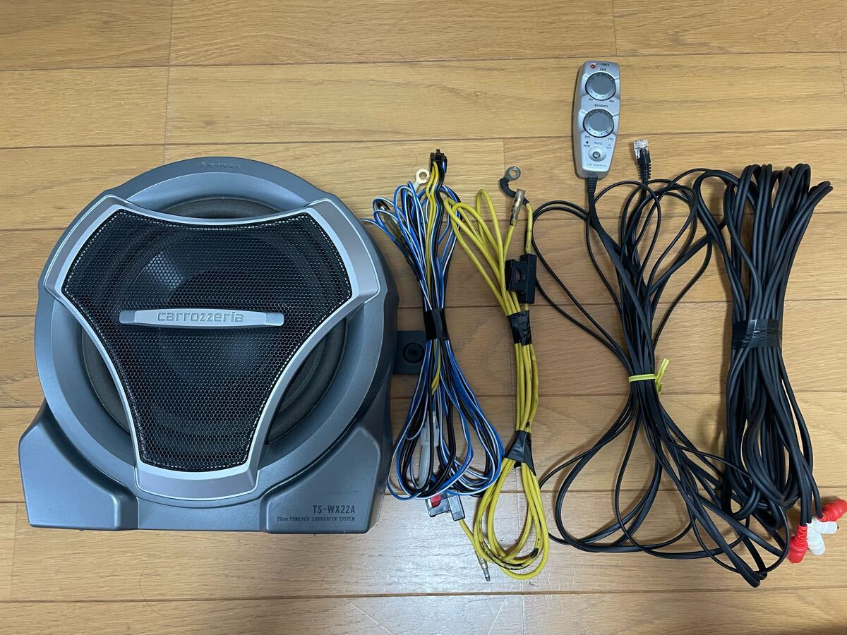 .* カロッツェリア carrozzeria サブウーファー TS-WX22A.*