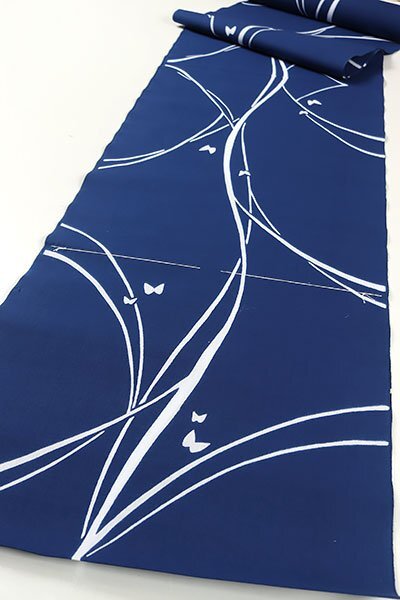 【和游館】KTK513　『高級(jí)呉服店買取品』夏物浴衣著尺 綿１００％