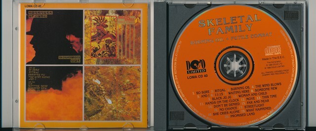 SKELETAL FAMILY / Burning Oil / Futile Combat /EU盤/中古CD!!78126/C_画像2