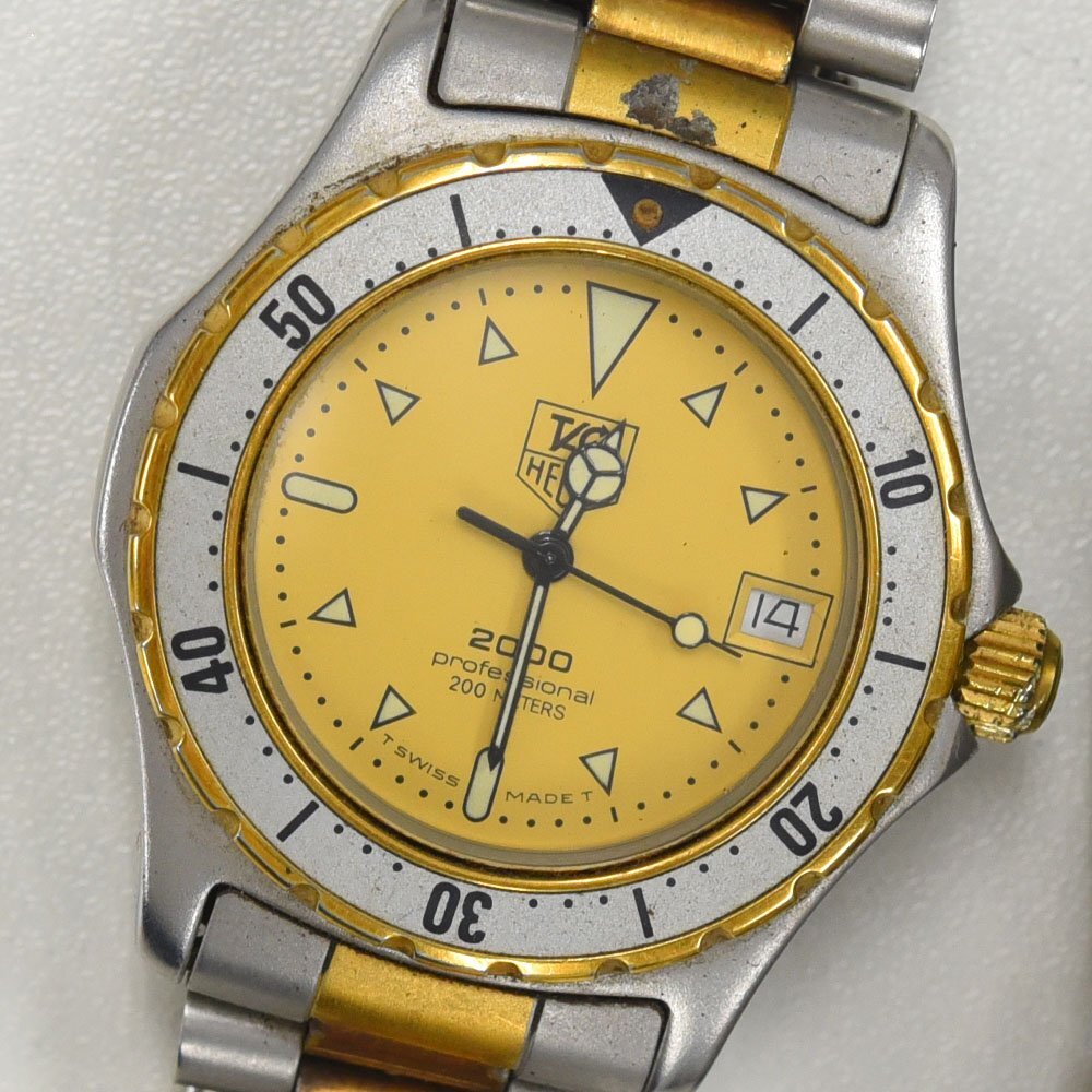 1円 可動品 腕時計 3本 タグホイヤー クォーツ メンズ レディース まとめて 同梱不可