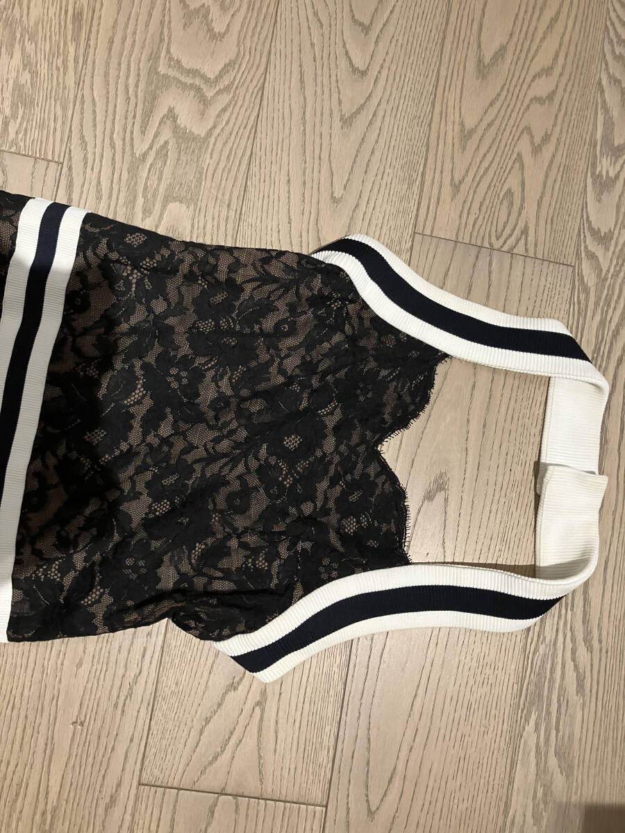 本物　可愛い　訳あり　CHANEL シャネル ドレス　レース ドレス　ワンピース　サイズ：３６　素?cái)场↑\　結(jié)婚式