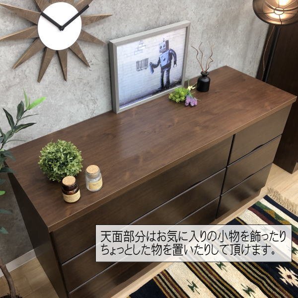 チェスト タンス ハイチェスト 箪笥 国産 日本製 完成品 木製 天然木 桐 収納 たんす おしゃれ 送料無料(一部除)新品未使用 122LB12_画像4