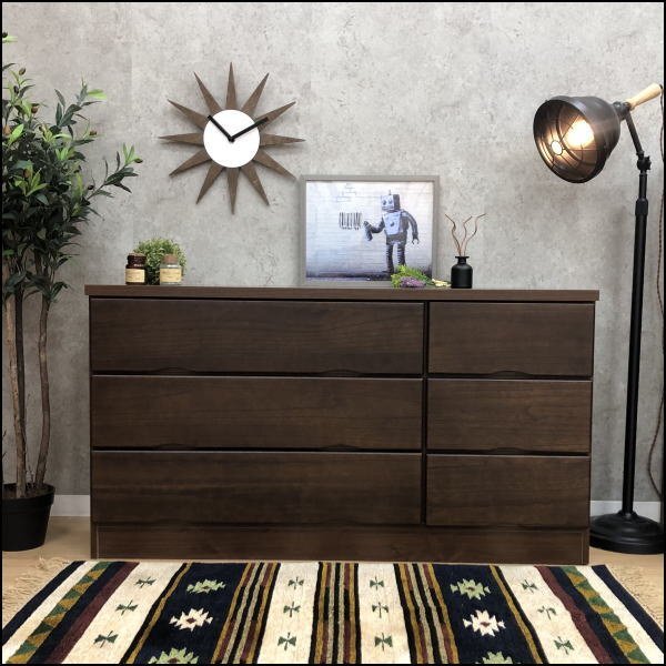 チェスト タンス ハイチェスト 箪笥 国産 日本製 完成品 木製 天然木 桐 収納 たんす おしゃれ 送料無料(一部除)新品未使用 122LB12_画像3