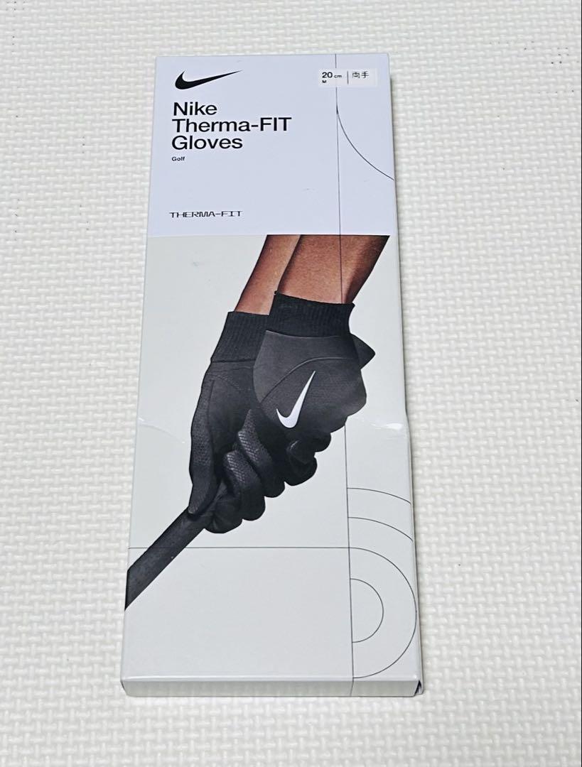 NIKE ナイキ　ゴルフグローブ　Mサイズ　20cm Therma-FIT 新品
