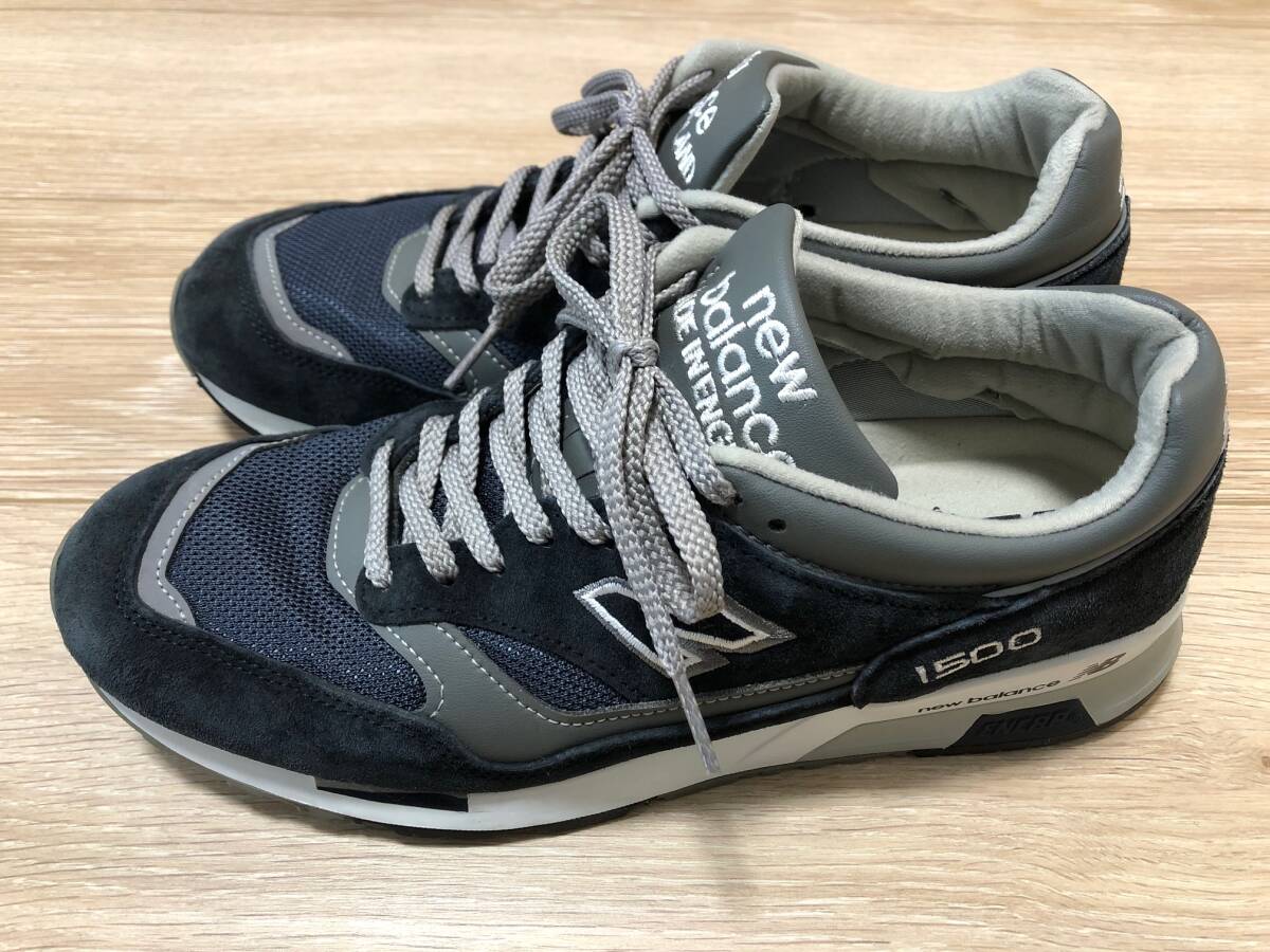 【美品】　『ニューバランス』　「Ｍ１５００ＰＮＶ」　カラー：ＮＡＶＹ　サイズ：２７．０　ウィズ：Ｄ　価格：３５，２００－稅込