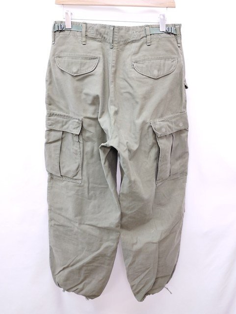 W340b [人気] ブランド不明 カーゴパンツ S カーキ M-65 ARMY SHADE 107 U.S ARMY | ボトムス Q