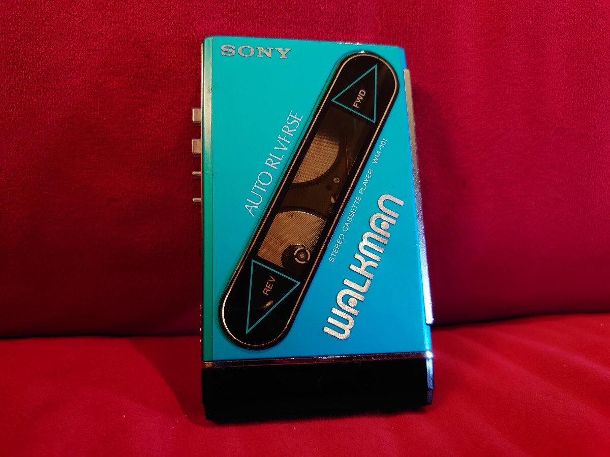 【SONY】WM-101 WALKMAN Vintage PORTABLE CASSETTE PLAYER ソニー レトロ ウォークマン ポータブル カセットプレーヤー