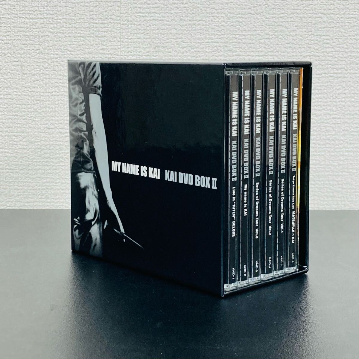 甲斐よしひろ MY NAME IS KAI KAI 6枚組DVD-BOX II 甲斐よしひろ MY NAME IS KAI KAI DVD BOX II 2 DVD 6枚 KAID 1~6