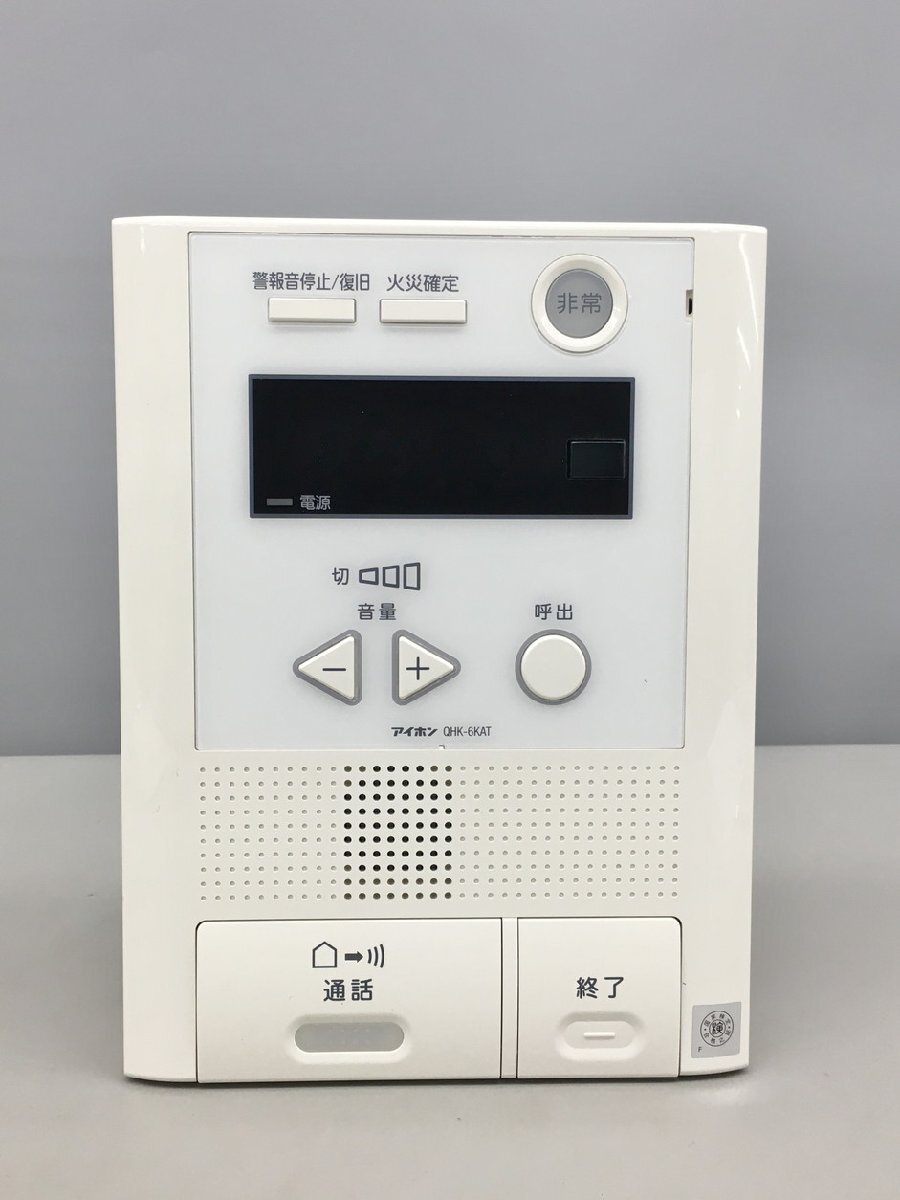 セキュリティ親機 住宅情報盤 QHK-6KAT アイホン 共同住宅用 壁取付型 2505LS071 その他