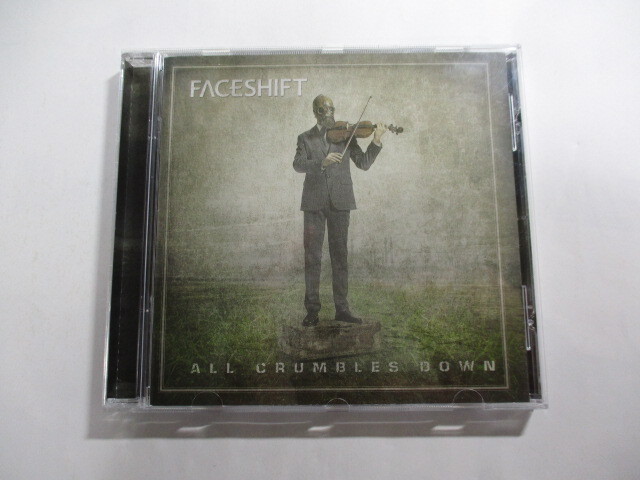CD Faceshift / All Crumbles Down (Mighty Music) Timo Hovinen / David Bertilsson / Petri Tarvainen_画像1