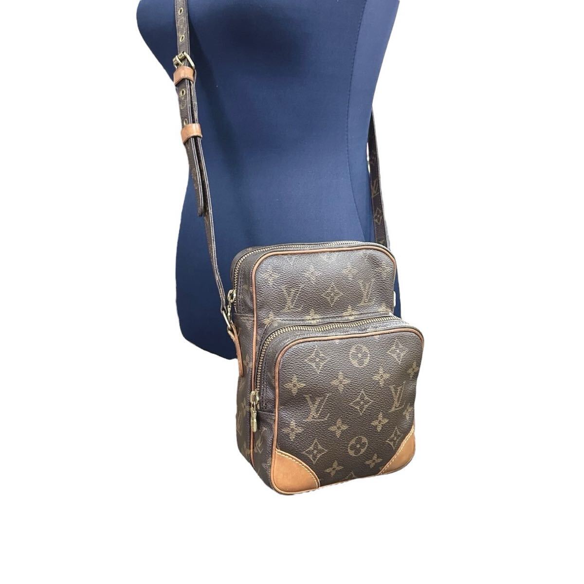 s381 1円 LOUIS VUITTON ルイヴィトン ショルダー 斜めがけバッグ モノグラム アマゾン M45236 シリアル TH1011