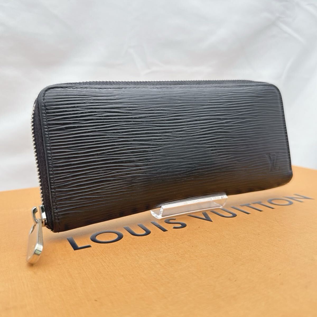 g973 LOUIS VUITTON ルイヴィトン M60915 エピ ポルトフォイユ クレマンス 長(zhǎng)財(cái)布 ウォレット シリアルナンバー UB0128 男女兼用 