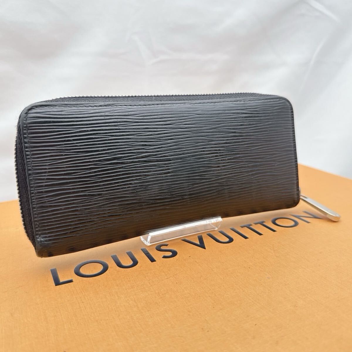 g973 LOUIS VUITTON ルイヴィトン M60915 エピ ポルトフォイユ クレマンス 長(zhǎng)財(cái)布 ウォレット シリアルナンバー UB0128 男女兼用 
