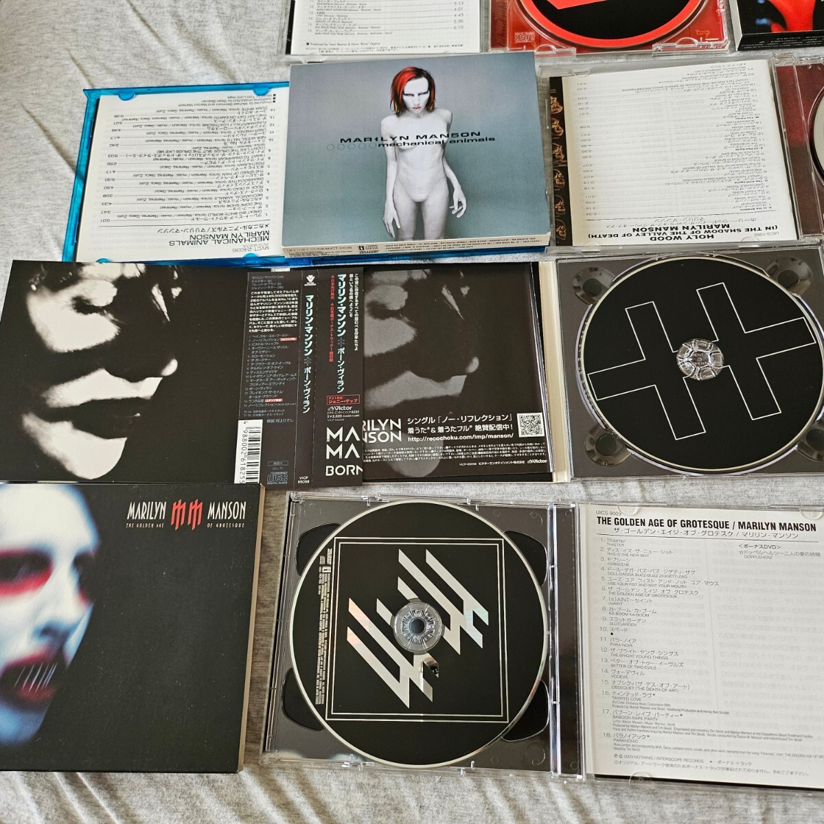 マリリン・マンソン『MARILYN MANSON/CD 8枚セット 国内版 マリリン・マンソン『MARILYN MANSON/CD 8枚セット アルバム
