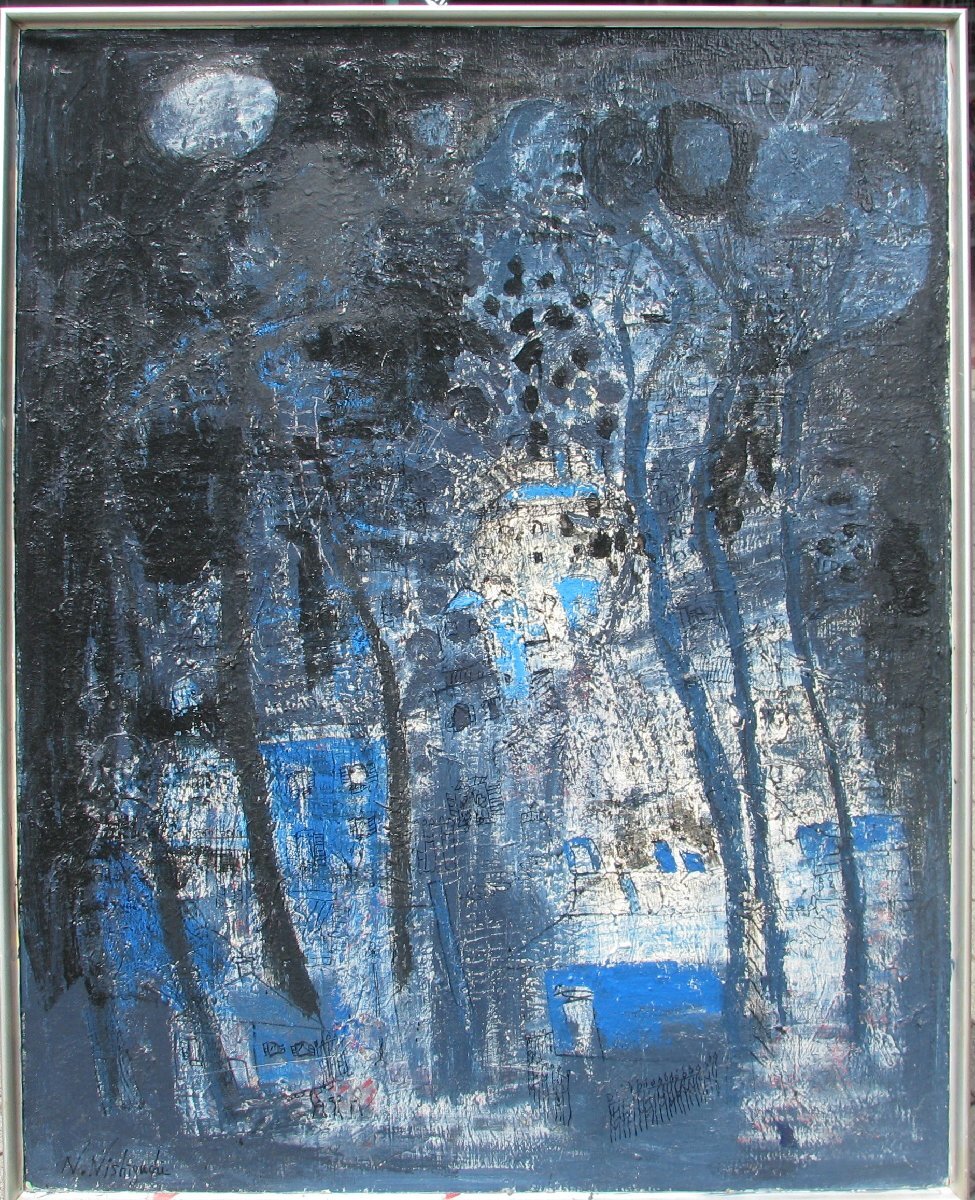 尼崎～西宮～伊丹,前衛美術,埋もれた鬼才,西口典子「秋深しB」30