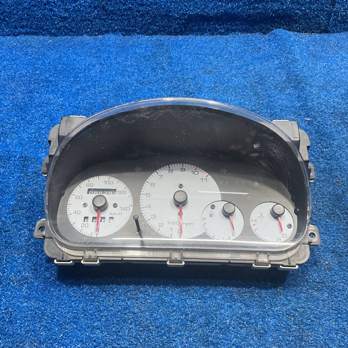 [AK-0028550][D2-9]H4 マツダ オートザム AUTOZAM AZ-1 涂裝ムラ有り PG6SA PG6S　 『　88291 km スピードメーター　』　561302