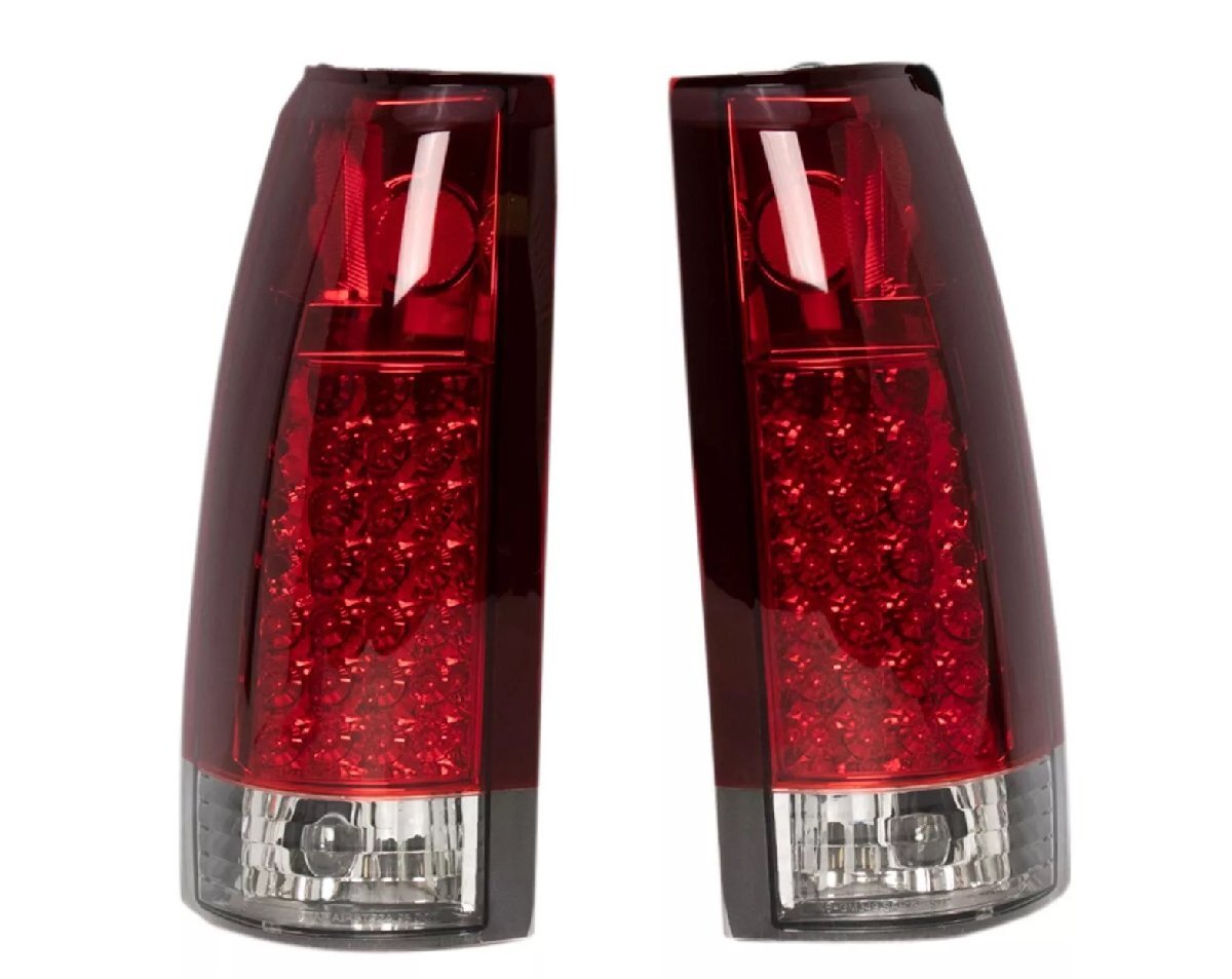 【レッド/G2】88-99y サバーバン ユーコン タホ C/K C-1500 K-1500 シエラ エスカレード ユーコンデナリ LED テール ライト C1500 K1500