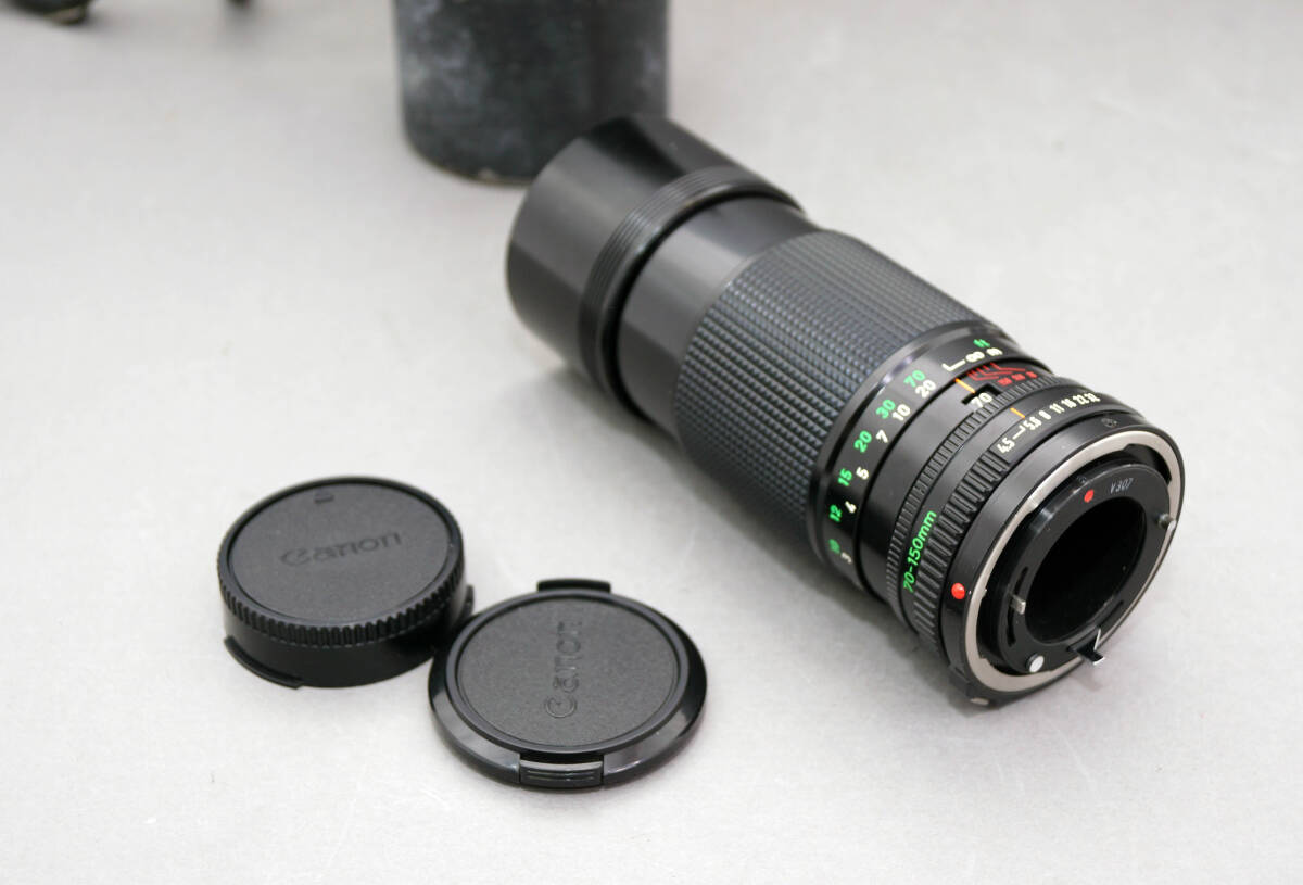 キヤノン CANON LENS FD 70-150mm f/4.5 マニュアルフォーカス ズーム レンズ　ジャンク_画像2