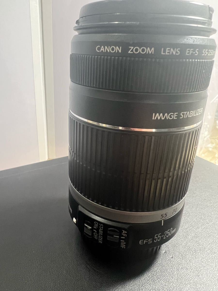 【人気望遠(yuǎn)レンズ】Canon EF-S 55-250mm IS 手ブレ補正 ズームレンズ 現(xiàn)狀渡し キヤノン 一眼レフ用