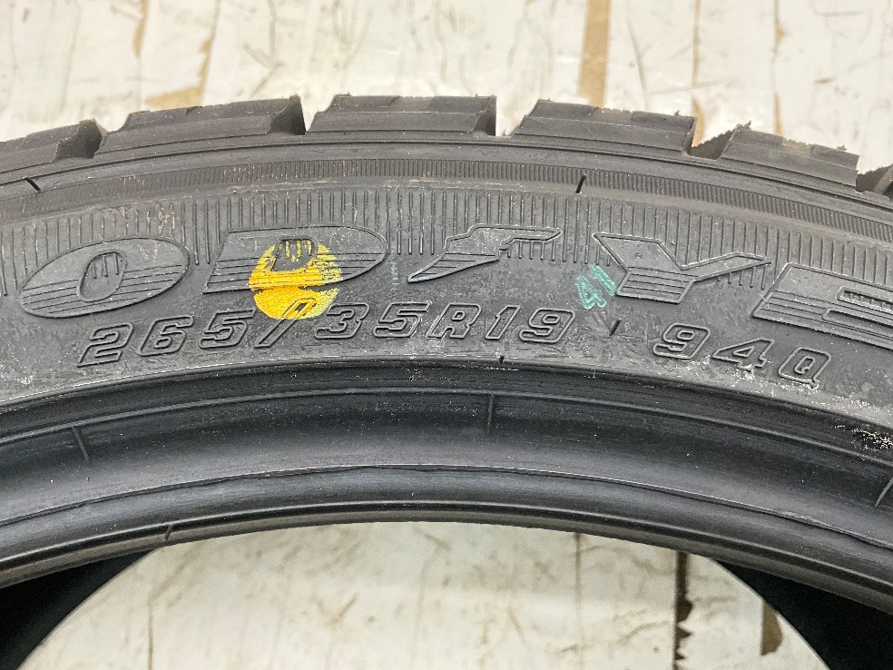 新品タイヤ 2本セット 265/35R19 94Q グッドイヤー ICENAVI ZEAII 冬 スタッドレス 265/35/19 GS/IS/RCCクラス b11981_画像5