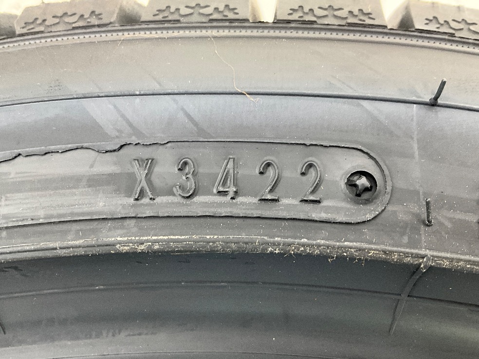 新品タイヤ 処分特価 2本セット 255/35R19 96Q グッドイヤー ICENAVI8 冬 スタッドレス 255/35/19 Cクラス/CLSクラス b11939_画像4