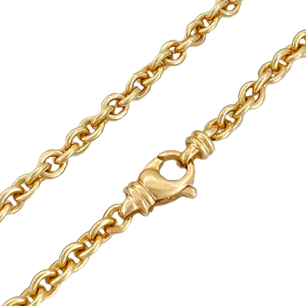 BVLGARI　ブルガリ　ネックレス　750　K18　YG　ブルガリブルガリ　チェーン　イエローゴールド　希少　レア_画像8