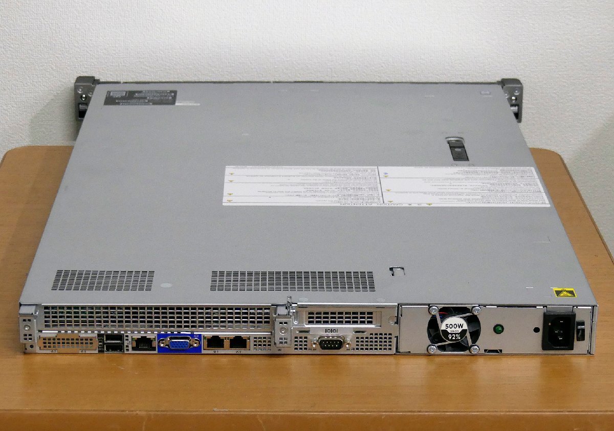 NEC Express5800 R120h-1E【Xeon Silver 4112(4Core 2.60GHz) 32GB(16GBx2) HDD1.2TB(3) 】1Uサイズ 中古サーー 〇 S2504-8359