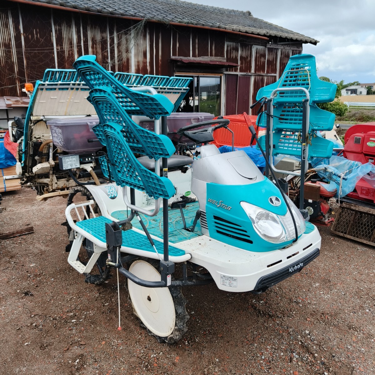 クボタ 田植機(jī) ガソリンSPU550 5條中古 引取