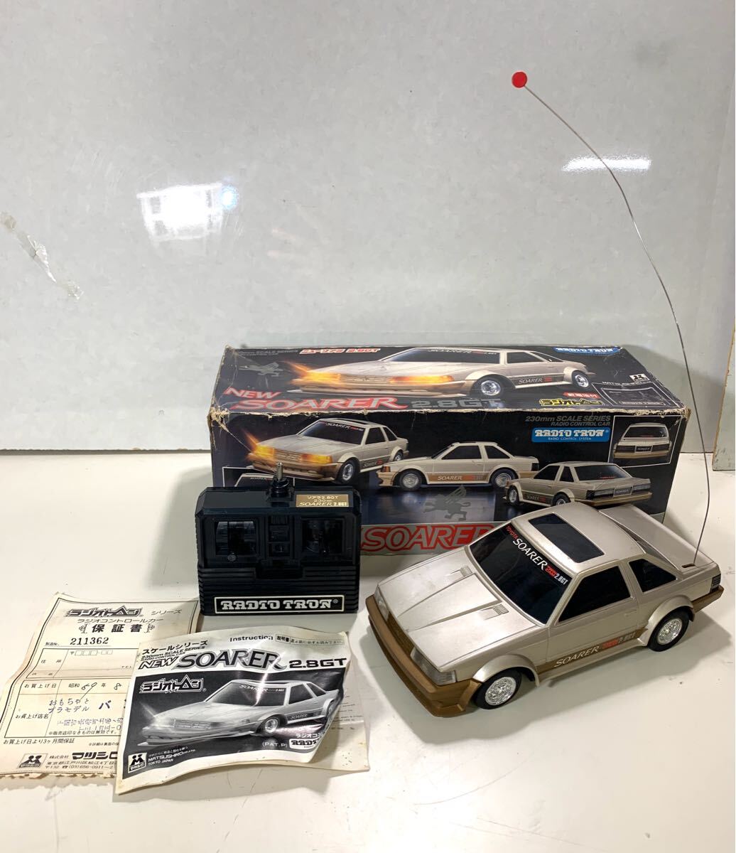 【ジャンク】トヨタ ソアラ ラジコン ラジオトロン製 Yahoo!オークション - 825 ジャンク トヨタ ソアラ ラジコン