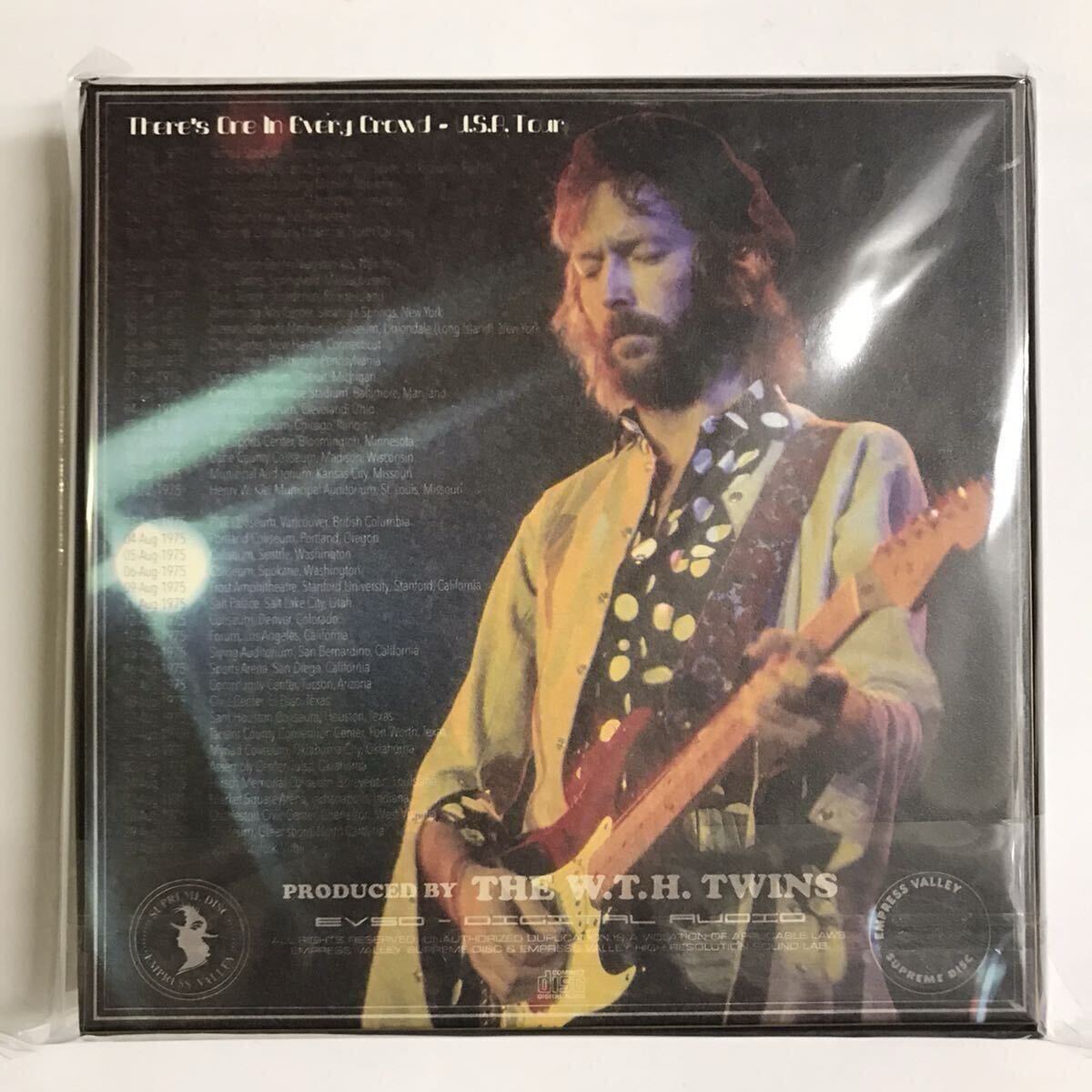☆値下げ ERIC CLAPTON 75年全米ツアー9CD プロビデンスの来訪者