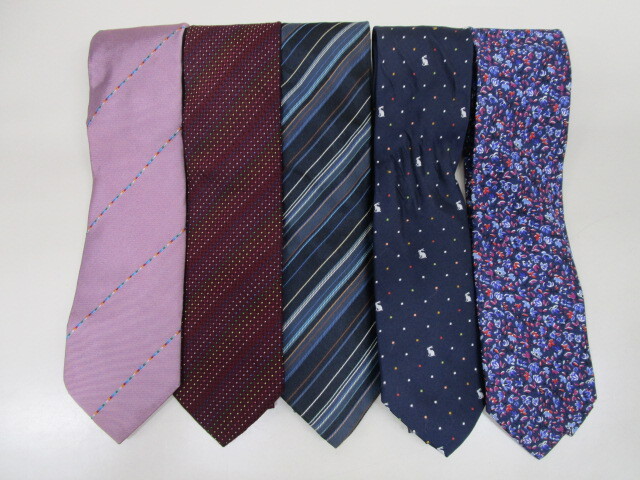 5150FEW◎Paul Smith ポールスミス ネクタイ 5本セット◎中古