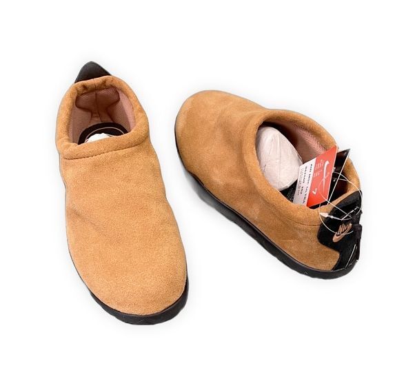 デッドストック 2017 ナイキ エアモック ウルトラ NIKE AIRMOC ULTRA 862440-202 スエード FLAX 25.0 [ta-1393]