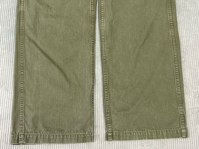 TOYS McCoy トイズマッコイ H.OKAMOTO TROUSERS CARGO COMBAT 1206-160-3036 ヘリンボーン カーゴパンツ W32 [ta-1395]