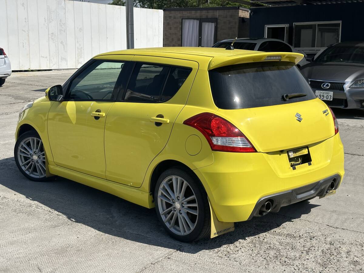 スイスポスイフトスポーツ 6速マニュアル！予備検付き！スズキ ZC32S 走りのマニュアル ！ ナビテレビ！