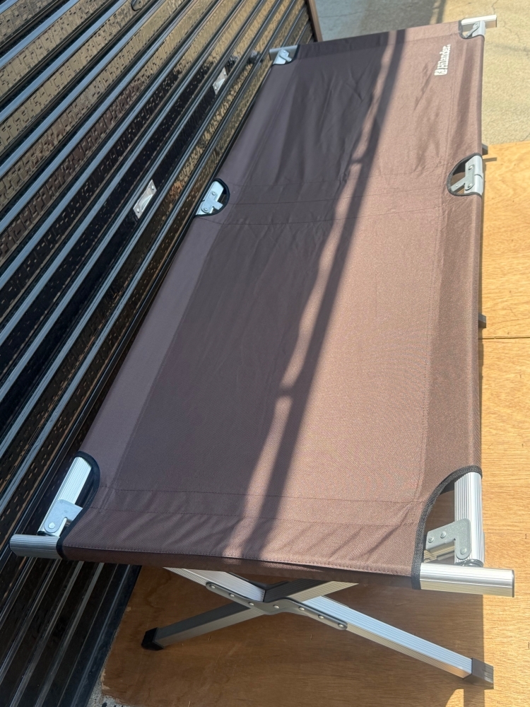 Hilander Highlander aluminium GI раскладушка койка уличный постельные принадлежности USED товар 